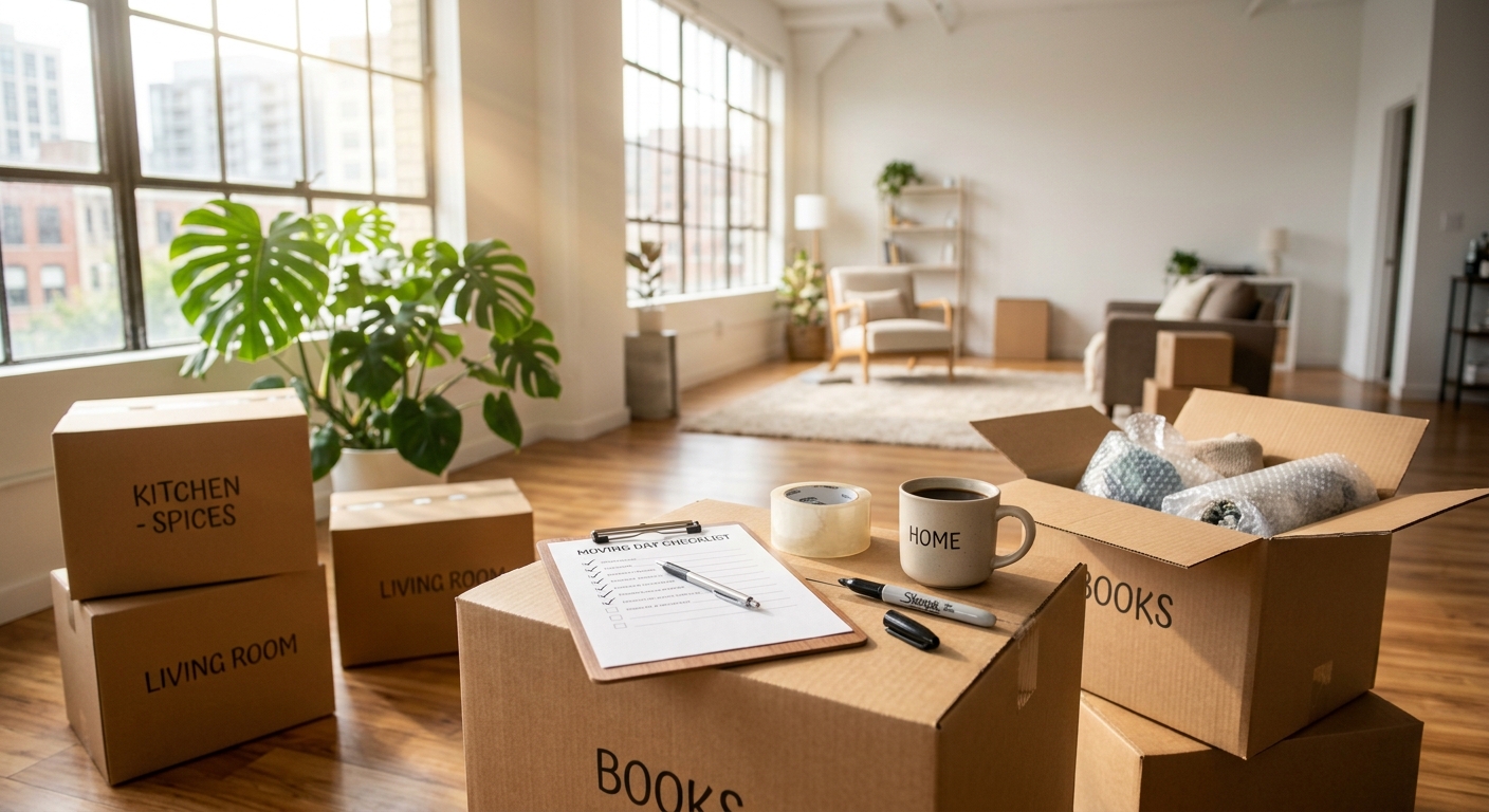 מתכננים מעבר דירה? כך תארזו את החפצים שלכם בצורה קלה ויעילה